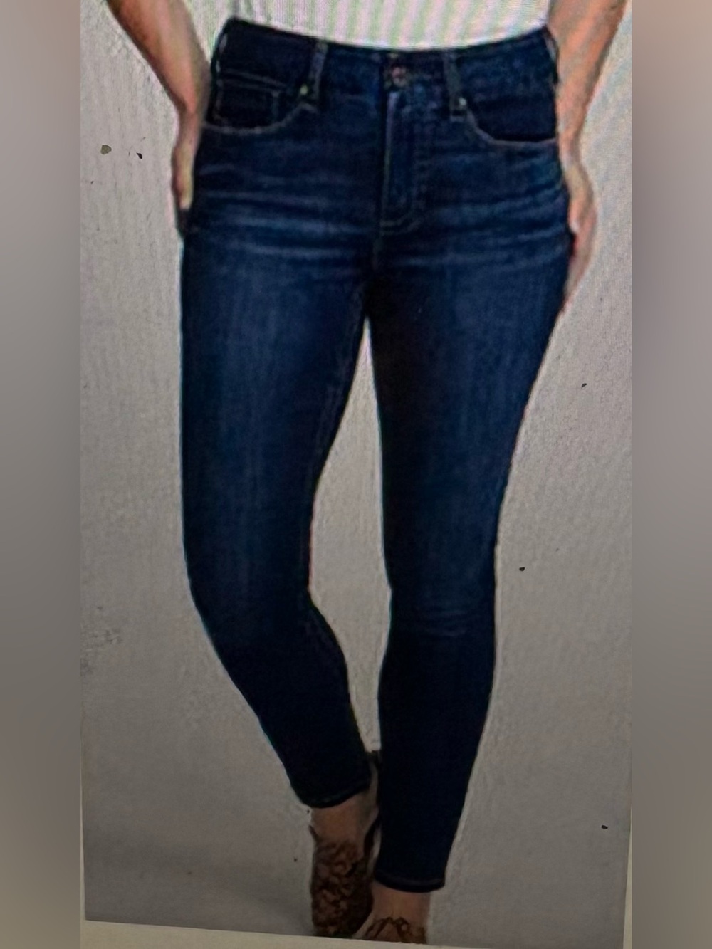 Seven7 Tummy-less High Rise Skinny Jeans